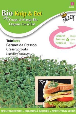 Graines de cresson alénois (biologiques) - Germigarden